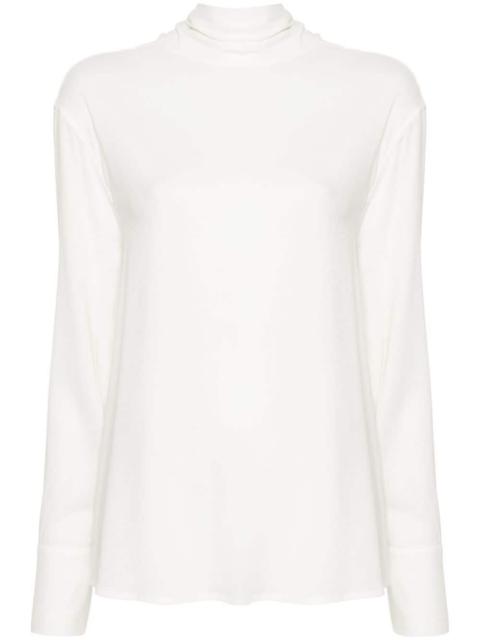 FABIANA FILIPPI roll-neck blouse
