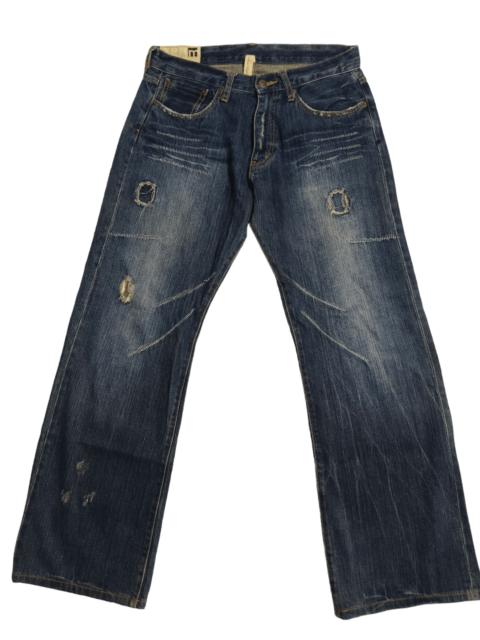 Other Designers Other - Modish Style Punk Wide Leg Denim