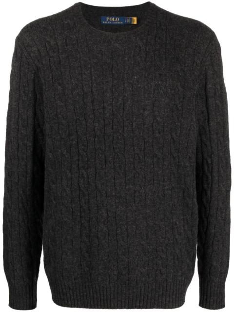 Polo Ralph Lauren wool-cashmere cable knit jumper