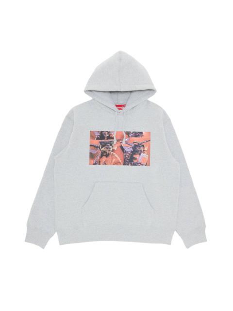 Supreme Gremlins Hooded Sweatshirt 'Heather Grey'