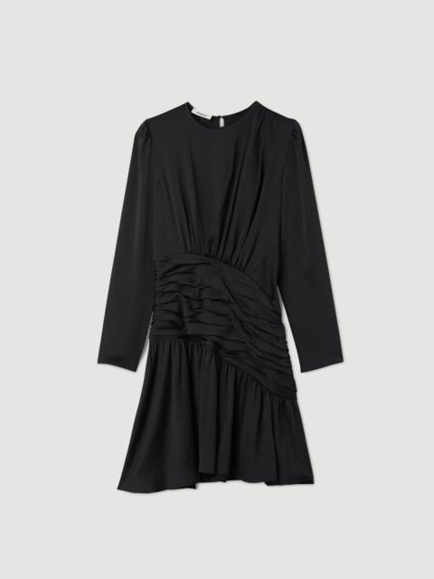 Sandro SHORT DRAPED DRESS