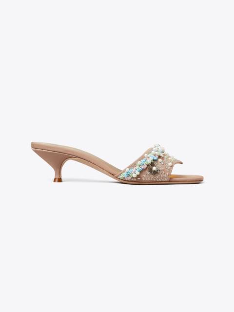 TORY BURCH Beaded Heel Mule