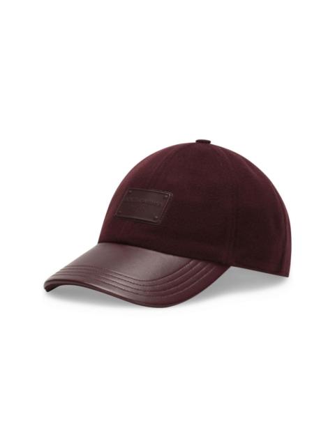 Dolce & Gabbana logo-patch tonal cap