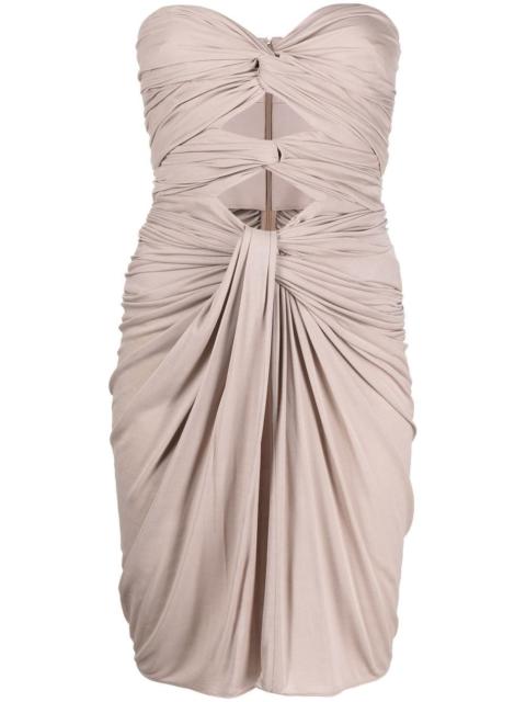 cut-out mini dress
