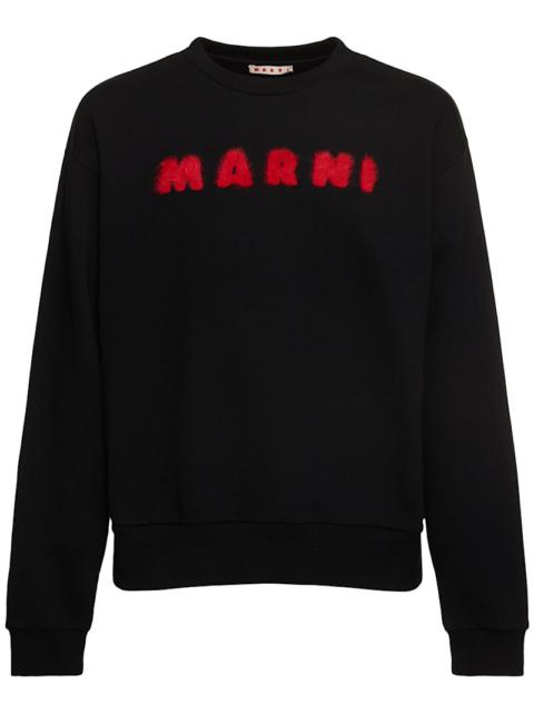 Marni Unbrushed cotton sweatshirt