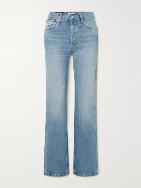 RE/DONE 90s Loose High-rise Straight-leg Jeans