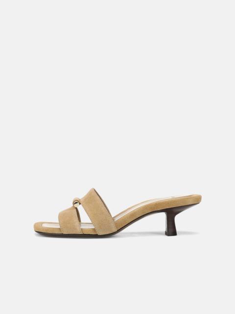 Vince Piper Suede Heeled Sandal