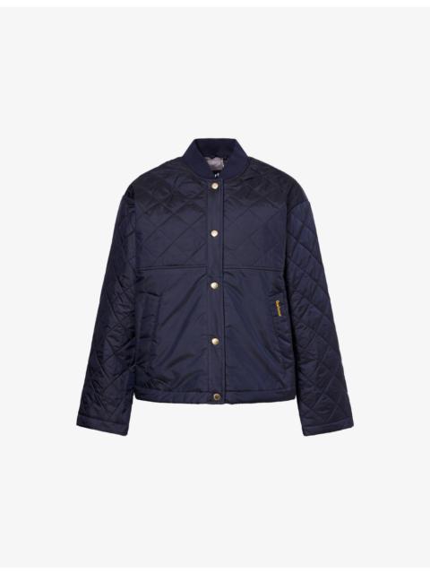 Barbour Wetherby Contrast-Quilted Shell Jacket