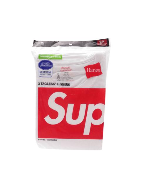 Supreme Supreme x Hanes Tagless Tees (3 Pack) 'White'