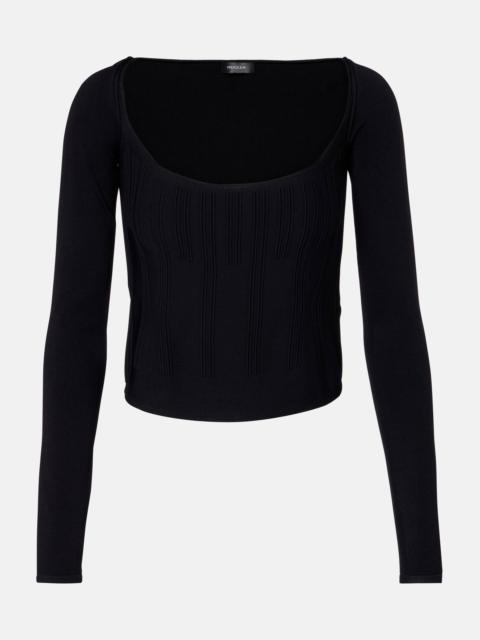 MUGLER Knitted top