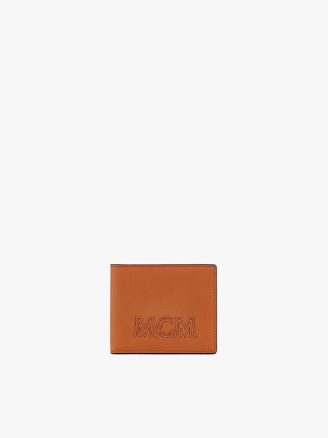 MCM Aren Bifold Wallet in Spanish Calf Leather