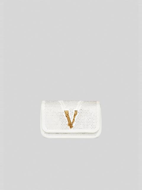VERSACE Virtus Embellished Evening Bag