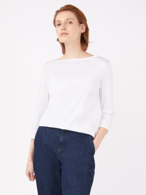 Boat Neck T‑shirt