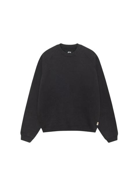 Stüssy Stussy Fleece Raglan Crew Washed Black