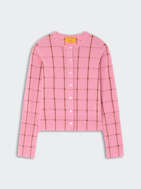 GUEST IN RESIDENCE Jane Checker Cardigan