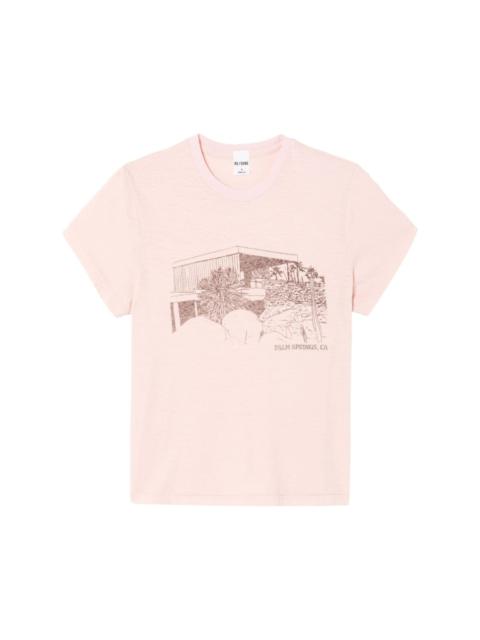 Kaufmann House-print cotton T-shirt