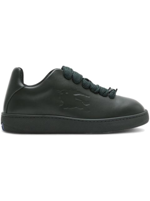 Burberry Burberry Leather Box Sneaker Dark Green