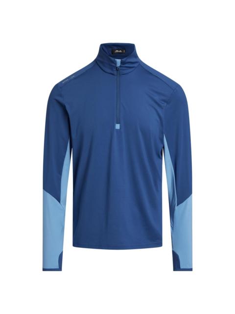 Polo Ralph Lauren Men's Jersey Quarter-Zip Sweater - Beach Royal Summer Blue