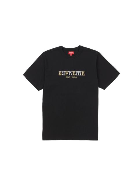 Supreme Nouveau Logo Tee Black