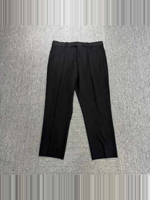 Dior Dior Monogram Waist Wool Trousers