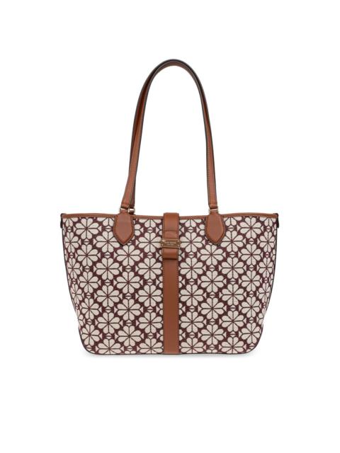 kate spade medium floral-jacquard tote bag