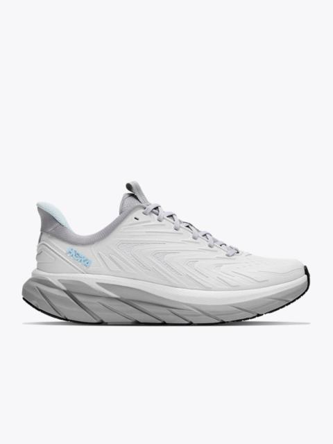 HOKA Men's Clifton UTL Shoes in Cosmic Grey/Stellar Grey