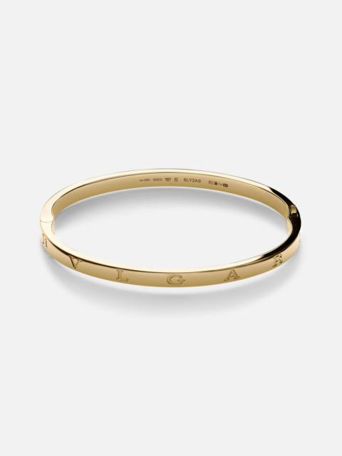 BVLGARI B.zero1 Essential 18kt gold bangle bracelet
