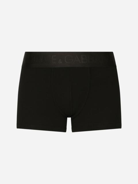 Dolce & Gabbana Two-way-stretch jersey regular-fit boxers