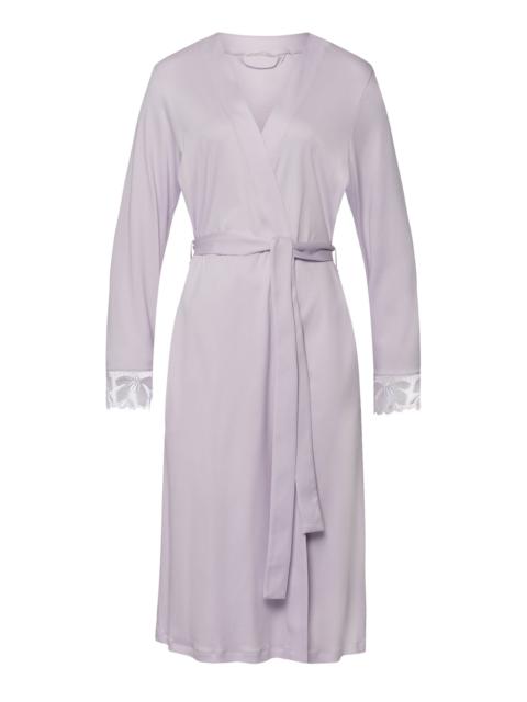 HANRO Kalea Floral Tulle Cotton Robe