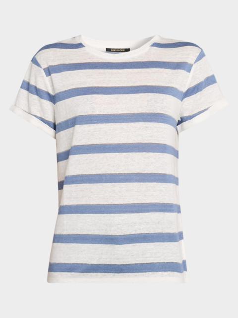KOBI HALPERIN Kendall Striped Knit Tee