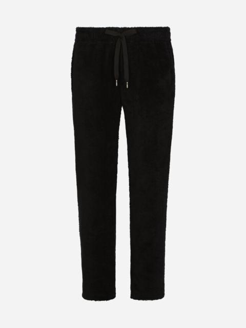 Dolce & Gabbana Terrycloth jogging pants with tag