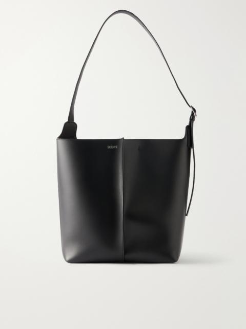Loewe Paula's Ibiza Bilbao Large Leather Tote Bag