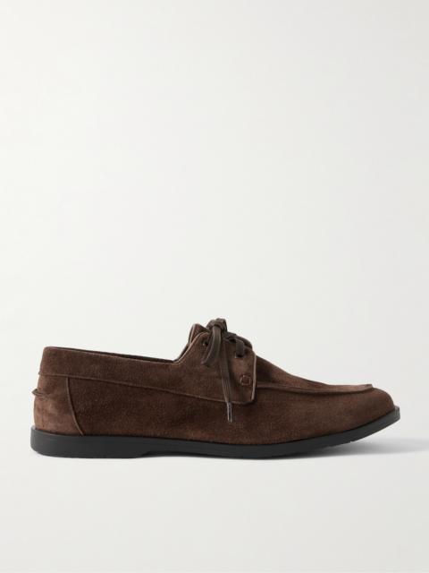 GEORGE CLEVERLEY Devon Suede Boat Shoes