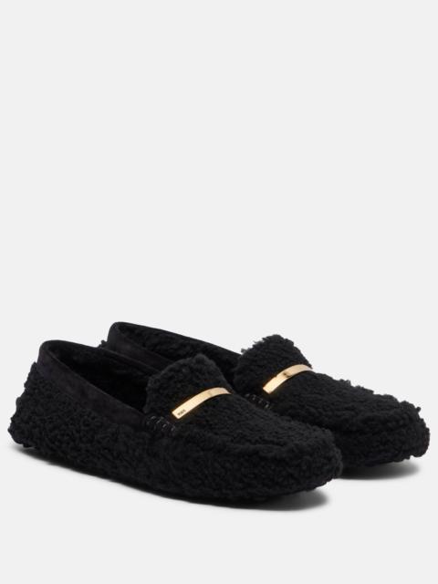 Tod's Gommino teddy driving shoes
