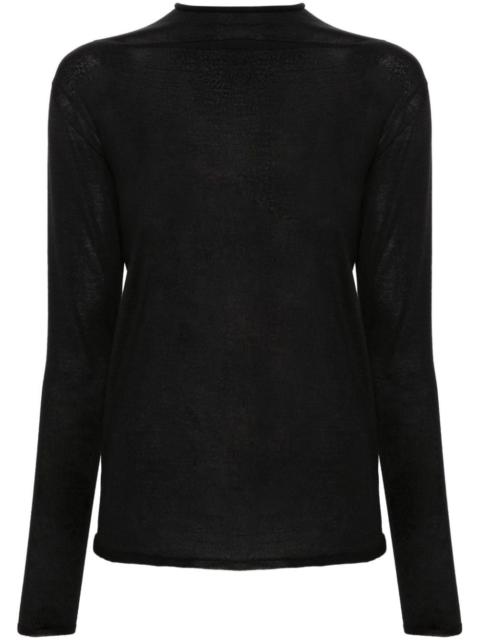 FABIANA FILIPPI V-necj fine-knit jumper
