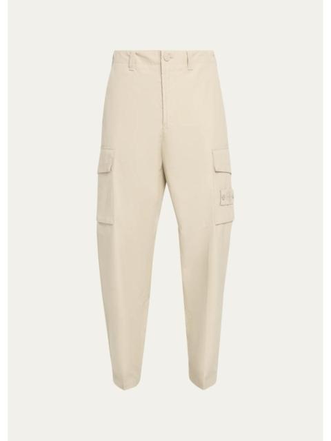 Stone Island Men's Canvas Cargo Pants