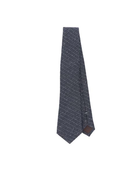 Canali silk tie