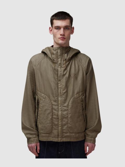 C.P. Company Lino wax goggle jacket