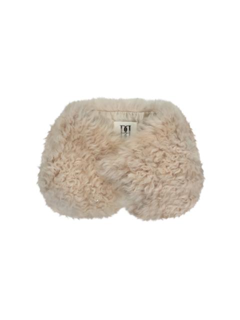 BY MALENE BIRGER Giada Shearling Collar off-white