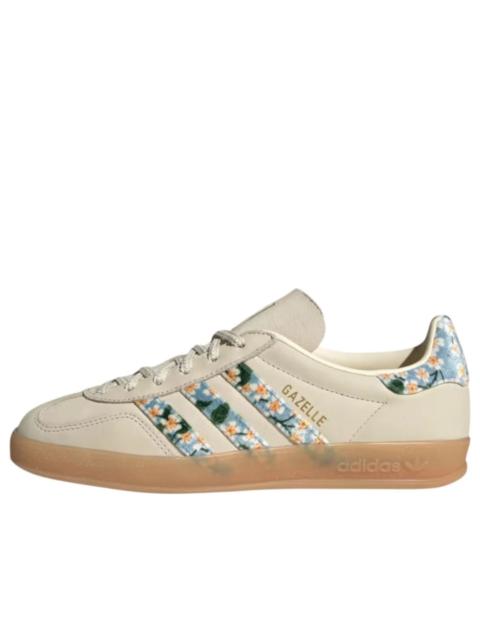 adidas (WMNS) adidas x Liberty London Gazelle Indoor 'Cream White Tactile Blue' JR3601