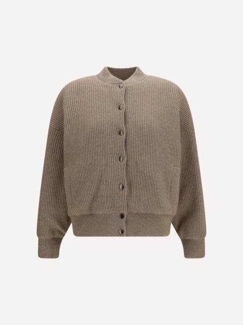Brunello Cucinelli Ribbed cashmere Bomber