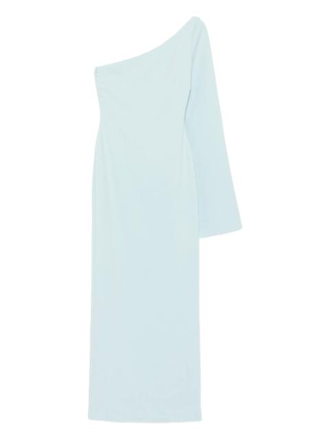 SOLACE LONDON Solace London One-shoulder Midi Dress