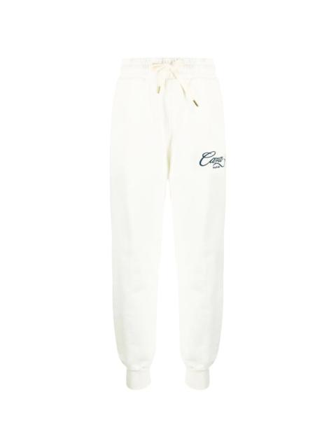 CASABLANCA Caza embroidered track pants