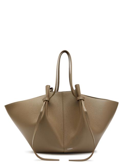 Yuzefi Yuzefi Mochi Large Grained Leather Tote bag