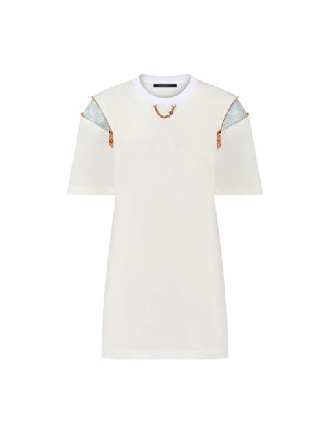 Louis Vuitton Zipper Sleeve T-Shirt Dress