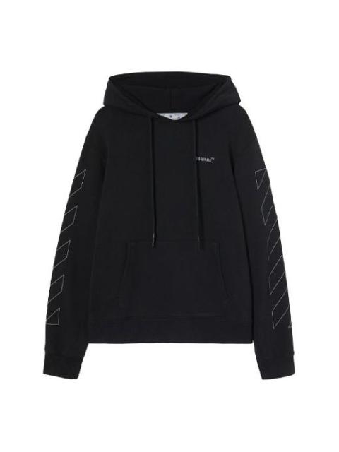 Off-White Men's Off-White SS22 Logo Loose Fit Black OMBB097C99FLE0011010