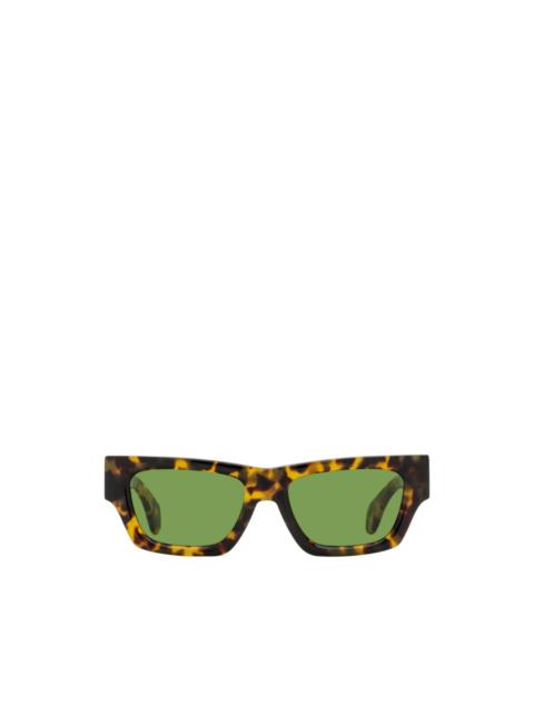 Palm Angels Magnolia rectangular sunglasses