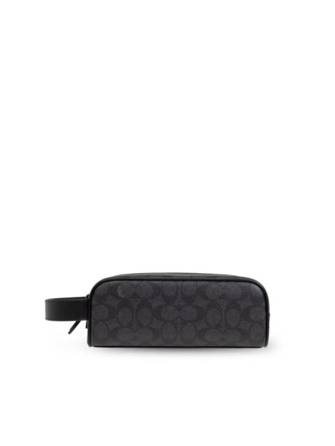 COACH Signature canvas travel bag