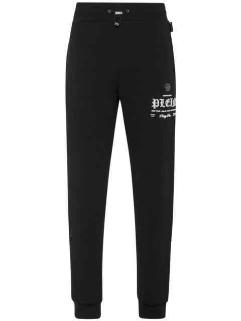 PHILIPP PLEIN 로고 인쇄 트랙 바지