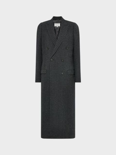 Maison Margiela Virgin Wool Long Coat